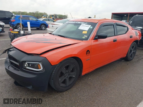 2008 Dodge Charger R/T with VIN 2B3LA53H98H203325, listed as a IAAI auction lot 41935565 with 168,058 mi miles and . Bid and sale history available at carsss.com. Image 2.