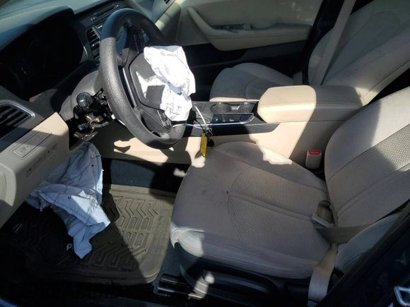 2015 Hyundai Sonata 2.4L SE with VIN 5NPE24AF8FH038856, listed as a Copart auction lot 54543965 with 206,522 mi miles and Salvage Title. Bid and sale history available at carsss.com. Image 7.