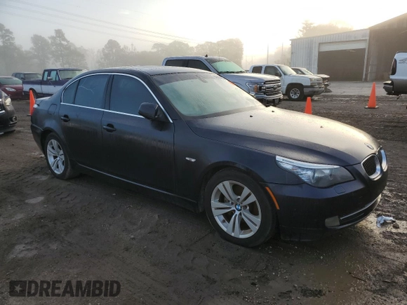 2010 BMW 5 Series 528i with VIN WBANU5C50AC442482, listed as a Copart auction lot 50337455 with 117,696 mi miles and Clean Title. Bid and sale history available at carsss.com. Image 4.