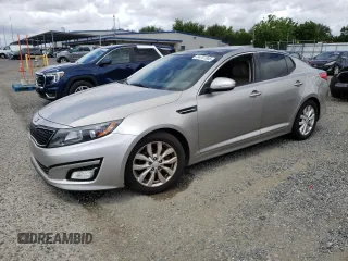 2014 Kia Optima EX z VIN 5XXGN4A7XEG343052, wystawiony jako Copart lot #56757305 z przebiegiem 210 678 mil mil oraz Tytuł czysty. Historia ofert i sprzedaży dostępna na DreamBid. Obrazek 1.