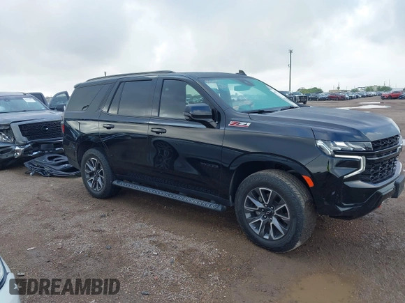 2023 Chevrolet Tahoe Z71 with VIN 1GNSKPKD9PR389603, listed as a IAAI auction lot 42082916 with 33,843 mi miles and . Bid and sale history available at DreamBid. Image 1.