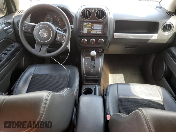 2015 Jeep Compass Sport with VIN 1C4NJCBA1FD204043, listed as a Copart auction lot 52148715 with 108,205 mi miles and Salvage Title. Bid and sale history available at carsss.com. Image 8.