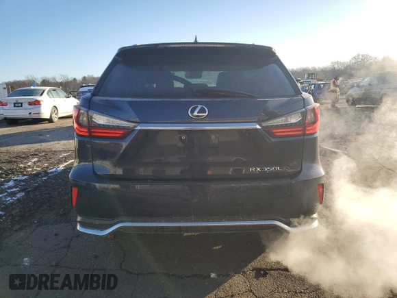 2022 Lexus RX 350L with VIN JTJHZKFA1N2042206, listed as a Copart auction lot 85911304 with 8,617 mi miles and Salvage title. Bid and sale history available at DreamBid. Image 6.