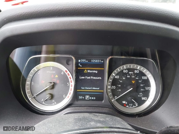2019 Nissan Titan XD SV with VIN 1N6BA1F47KN533908, listed as a IAAI auction lot 41752421 with 105,831 mi miles. Bid and sale history available at carsss.com. Image 7.