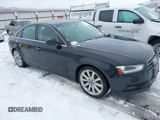 2013 Audi A4 Premium Plus z VIN WAUFFAFL5DN035722, wystawiony jako IAAI lot #41593983 z przebiegiem 80 400 mil mil oraz . Historia ofert i sprzedaży dostępna na DreamBid. Obrazek 1.