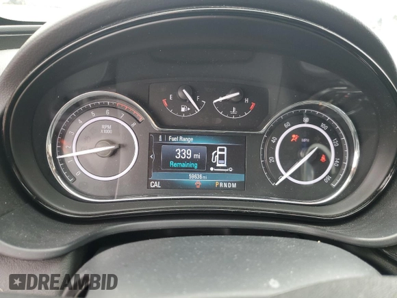 2015 Buick Regal with VIN 2G4GK5EXXF9127005, listed as a Copart auction lot 58827695 with 59,636 mi miles and Salvage title. Bid and sale history available at DreamBid. Image 9.