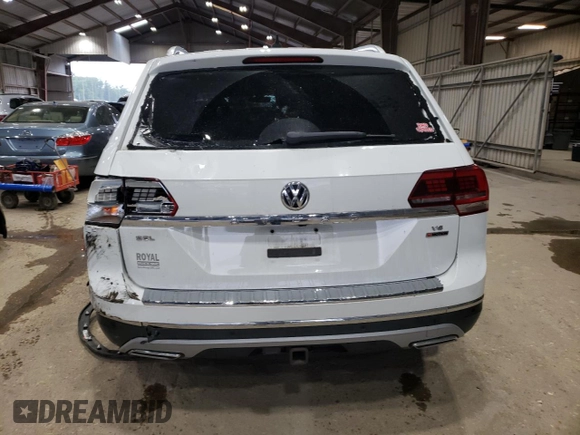 2019 Volkswagen Atlas SEL Premium с VIN 1V2NR2CA5KC530086, выставлен на аукционе Copart как лот 55745515 с пробегом 96 092 миль миль и Списание • Salvage title. История ставок и продаж доступна на DreamBid. Изображение 6.
