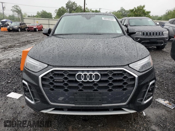 2024 Audi Q5 S line Premium with VIN WA1GAAFY3R2032645, listed as a Copart auction lot 60298405 with Not provided miles and Salvage title. Bid and sale history available at DreamBid. Image 5.