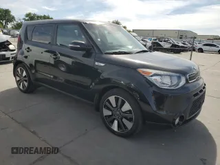 2015 Kia Soul + with VIN KNDJX3A58F7157612, listed as a Copart auction lot 52636145 with 132,897 mi miles and Salvage Title. Bid and sale history available at DreamBid. Image 4.