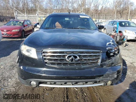 2006 Infiniti FX35 with VIN JNRAS08U86X100515, listed as a Copart auction lot 86855974 with 190,150 mi miles and Salvage Title. Bid and sale history available at carsss.com. Image 5.