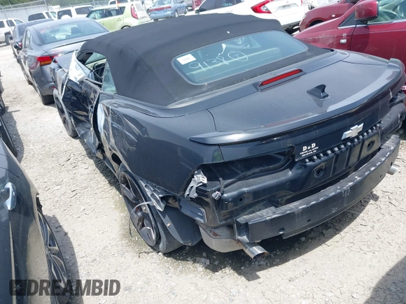 2012 Chevrolet Camaro LT z VIN 2G1FF3D36C9105871, wystawiony jako IAAI lot #37469138 z przebiegiem 169 448 mil mil oraz . Historia ofert i sprzedaży dostępna na DreamBid. Obrazek 3.