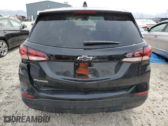 2023 Chevrolet Equinox LS z VIN 3GNAXHEG0PL176524, wystawiony jako Copart lot #54242795 z przebiegiem 26 915 mil mil oraz Szkoda całkowita • Salvage title. Historia ofert i sprzedaży dostępna na DreamBid. Obrazek 6.