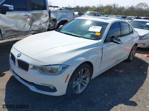 2017 BMW 3 Series 330i with VIN WBA8B9G55HNU09092, listed as a IAAI auction lot 41860900 with 134,836 mi miles. Bid and sale history available at carsss.com. Image 17.