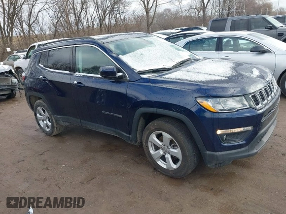 2021 Jeep Compass Altitude z VIN 3C4NJDBB0MT507515, wystawiony jako IAAI lot #41734030 z przebiegiem 47 042 mil mil oraz . Historia ofert i sprzedaży dostępna na DreamBid. Obrazek 1.