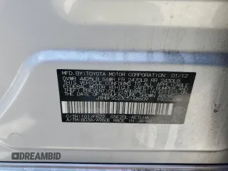 2012 Lexus IS 250 z VIN JTHBF5C23C5168609, wystawiony jako Copart lot #59409105 z przebiegiem 165 550 mil mil oraz Szkoda całkowita • Salvage title. Historia ofert i sprzedaży dostępna na DreamBid. Obrazek 13.