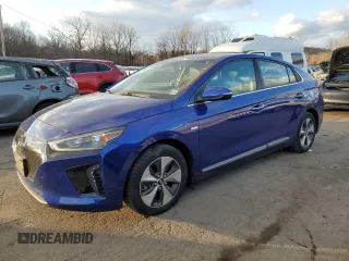 2019 Hyundai Ioniq Limited z VIN KMHC05LH3KU044285, wystawiony jako Copart lot #87889405 z przebiegiem 40 046 mil mil oraz Szkoda całkowita • Salvage title. Historia ofert i sprzedaży dostępna na DreamBid. Obrazek 1.