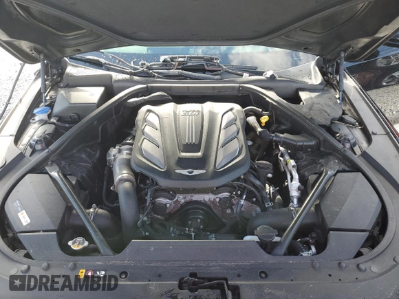 2018 Genesis G80 Sport with VIN KMHGN4JB4JU216186, listed as a Copart auction lot 61185455 with 62,147 mi miles and Salvage title. Bid and sale history available at DreamBid. Image 11.