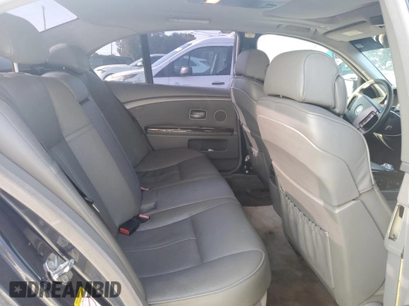 2002 BMW 7 Series 745i with VIN WBAGL63472DP60376, listed as a Copart auction lot 65286175 with 174,628 mi miles and Clean title. Bid and sale history available at DreamBid. Image 10.