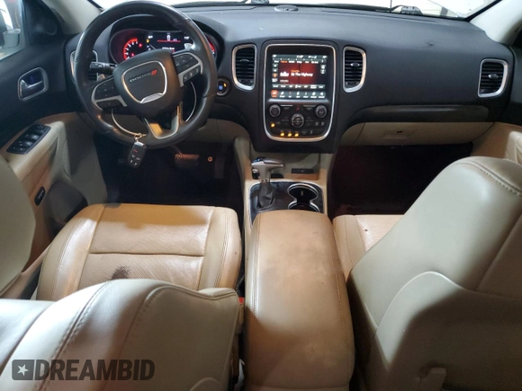 2018 Dodge Durango Citadel Anodized Platinum with VIN 1C4SDJET4JC101127, listed as a Copart auction lot 62551585 with 143,357 mi miles and Salvage title. Bid and sale history available at DreamBid. Image 8.