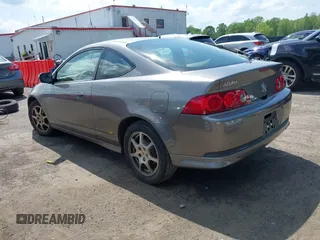2005 Acura RSX with VIN JH4DC54805S011595, listed as a IAAI auction lot 42143094 with 187,238 mi miles. Bid and sale history available at carsss.com. Image 3.