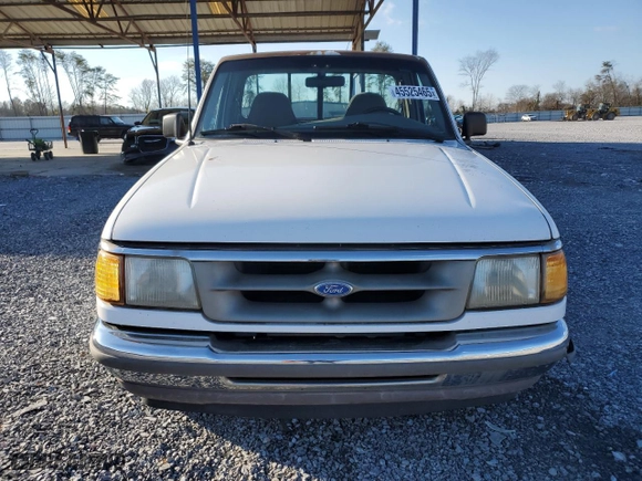 1996 Ford Ranger XL with VIN 1FTCR10U6TUD90403, listed as a Copart auction lot 45525465 with 57,646 mi miles and Salvage Title. Bid and sale history available at carsss.com. Image 5.