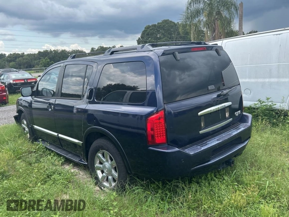 2007 Infiniti QX56 z VIN 5N3AA08A47N804400, wystawiony jako Copart lot #59031335 z przebiegiem 202 776 mil mil oraz Czysty tytuł • Clean title. Historia ofert i sprzedaży dostępna na DreamBid. Obrazek 3.