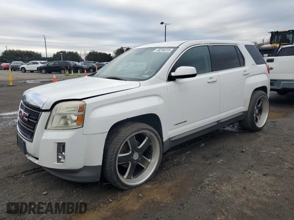 2012 GMC Terrain SLE-1 with VIN 2GKFLREK8C6322000, listed as a Copart auction lot 48246315 with Not Provided miles and Clean Title. Bid and sale history available at carsss.com. Image 1.