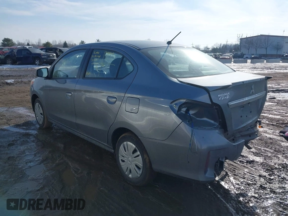 2023 Mitsubishi Mirage ES с VIN ML32FUFJ7PHF04724, выставлен на аукционе IAAI как лот 41653973 с пробегом 18 417 миль миль и . История ставок и продаж доступна на DreamBid. Изображение 3.