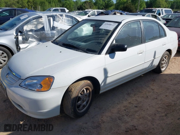 2003 Honda Civic LX with VIN 2HGES16503H566931, listed as a IAAI auction lot 42048426 with 172,526 mi miles and . Bid and sale history available at carsss.com. Image 2.