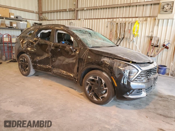 2025 Kia Sportage SX-Prestige z VIN 5XYK53DF1SG257403, wystawiony jako Copart lot #45672505 z przebiegiem 1 273 mil mil oraz Szkoda całkowita • Salvage title. Historia ofert i sprzedaży dostępna na DreamBid. Obrazek 4.