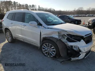2020 Cadillac XT6 AWD Premium Luxury z VIN 1GYKPDRS3LZ169987, wystawiony jako Copart lot #44234655 z przebiegiem 55 840 mil mil oraz Szkoda całkowita • Salvage title. Historia ofert i sprzedaży dostępna na DreamBid. Obrazek 4.