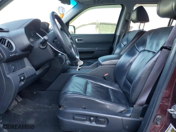 2012 Honda Pilot EX-L with VIN 5FNYF4H68CB051172, listed as a Copart auction lot 46951595 with 134,558 mi miles and Salvage Title. Bid and sale history available at carsss.com. Image 7.
