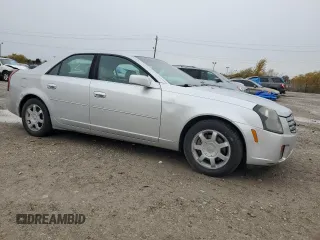 2003 Cadillac CTS with VIN 1G6DM57N630154482, listed as a Copart auction lot 78458854 with 134,220 mi miles and Salvage Title. Bid and sale history available at carsss.com. Image 4.
