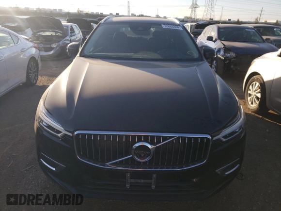 2020 Volvo XC60 Inscription with VIN YV4102RL7L1550093, listed as a Copart auction lot 72626384 with 53,106 mi miles and Salvage title. Bid and sale history available at DreamBid. Image 5.