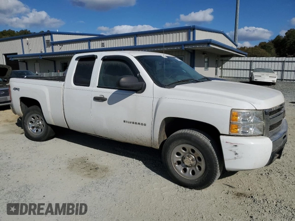 2011 Chevrolet Silverado 1500 Work Truck with VIN 1GCRKPE38BZ139174, listed as a Copart auction lot 78554124 with 205,962 mi miles and Salvage Title. Bid and sale history available at DreamBid. Image 4.