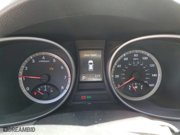 2014 Hyundai Santa Fe Sport with VIN 5XYZTDLB1EG144032, listed as a Copart auction lot 51774255 with 121,855 mi miles and Clean Title. Bid and sale history available at carsss.com. Image 9.