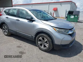 2017 Honda CR-V LX z VIN 7FARW5H36HE003231, wystawiony jako IAAI lot #42172393 z przebiegiem 92 527 mil mil oraz . Historia ofert i sprzedaży dostępna na DreamBid. Obrazek 1.