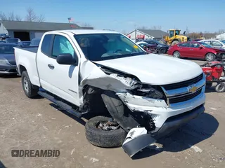 2019 Chevrolet Colorado 2WD Work Truck with VIN 1GCHSBEA3K1288703, listed as a IAAI auction lot 41975382 with 109,535 mi miles and . Bid and sale history available at DreamBid. Image 1.