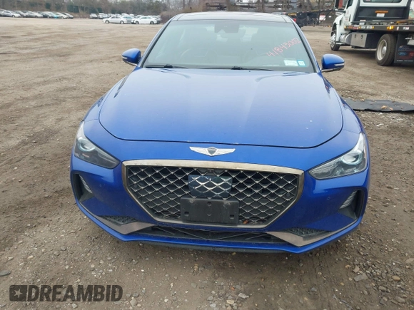 2021 Genesis G70 3.3T with VIN KMTG34LE2MU066635, listed as a IAAI auction lot 41843002 with 78,029 mi miles and . Bid and sale history available at DreamBid. Image 12.