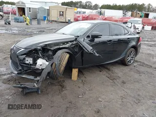 2015 Lexus IS 350 with VIN JTHBE1D20F5019251, listed as a IAAI auction lot 41250626 with 87,351 mi miles and . Bid and sale history available at DreamBid. Image 2.