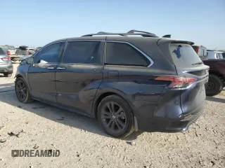 2024 Toyota Sienna XSE with VIN 5TDXRKECXRS217830, listed as a Copart auction lot 49269795 with 7,618 mi miles and Salvage Title. Bid and sale history available at carsss.com. Image 2.