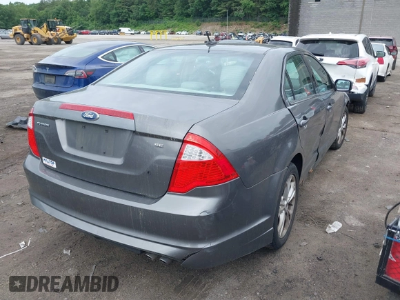 2012 Ford Fusion SE with VIN 3FAHP0HA8CR133837, listed as a IAAI auction lot 39605166 with 137,917 mi miles and . Bid and sale history available at DreamBid. Image 4.