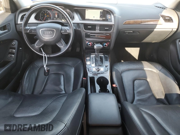 2014 Audi A4 Premium Plus with VIN WAUEFAFLXEN011719, listed as a Copart auction lot 89273005 with 118,529 mi miles and Salvage Title. Bid and sale history available at carsss.com. Image 8.