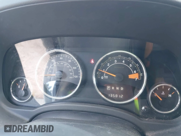 2017 Jeep Compass High Altitude with VIN 1C4NJDEB4HD176025, listed as a IAAI auction lot 42129709 with 135,812 mi miles. Bid and sale history available at carsss.com. Image 7.