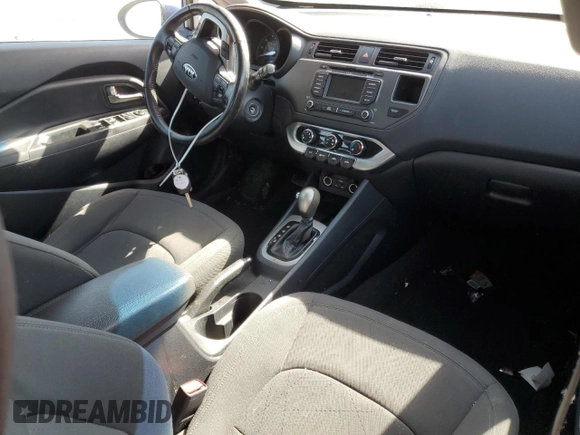 2014 Kia Rio EX with VIN KNADN5A36E6352381, listed as a Copart auction lot 73248004 with 89,838 mi miles and Salvage Title. Bid and sale history available at carsss.com. Image 8.