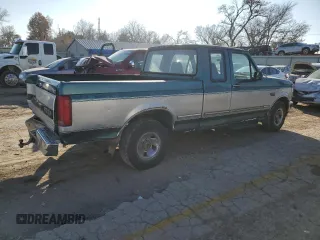 1996 Ford F-150 Special with VIN 1FTEX15N6TKA55105, listed as a Copart auction lot 83225844 with 206,760 mi miles and Salvage Title. Bid and sale history available at carsss.com. Image 3.