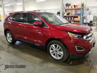 2015 Ford Edge SEL with VIN 2FMTK4J83FBC20884, listed as a Copart auction lot 51409995 with 75,600 mi miles and Salvage Title. Bid and sale history available at carsss.com. Image 4.