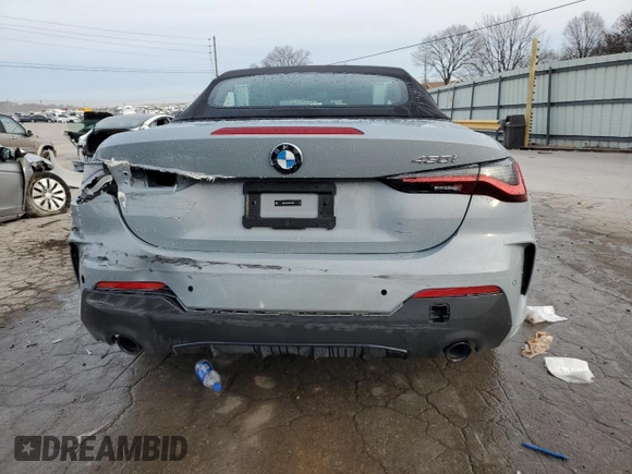 2024 BMW 4 Series 430i z VIN WBA23AT09RCP14882, wystawiony jako Copart lot #84880374 z przebiegiem 17 979 mil mil oraz Szkoda całkowita • Salvage title. Historia ofert i sprzedaży dostępna na DreamBid. Obrazek 6.