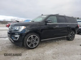 2020 Ford Expedition Max Limited с VIN 1FMJK2AT3LEA96177, выставлен на аукционе Copart как лот 83076134 с пробегом 105 242 миль миль и Списание • Salvage title. История ставок и продаж доступна на DreamBid. Изображение 1.