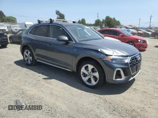 2023 Audi Q5 S line Premium Plus с VIN WA1EAAFY5P2009808, выставлен на аукционе Copart как лот 58793215 с пробегом 17 258 миль миль и Списание • Salvage title. История ставок и продаж доступна на DreamBid. Изображение 4.